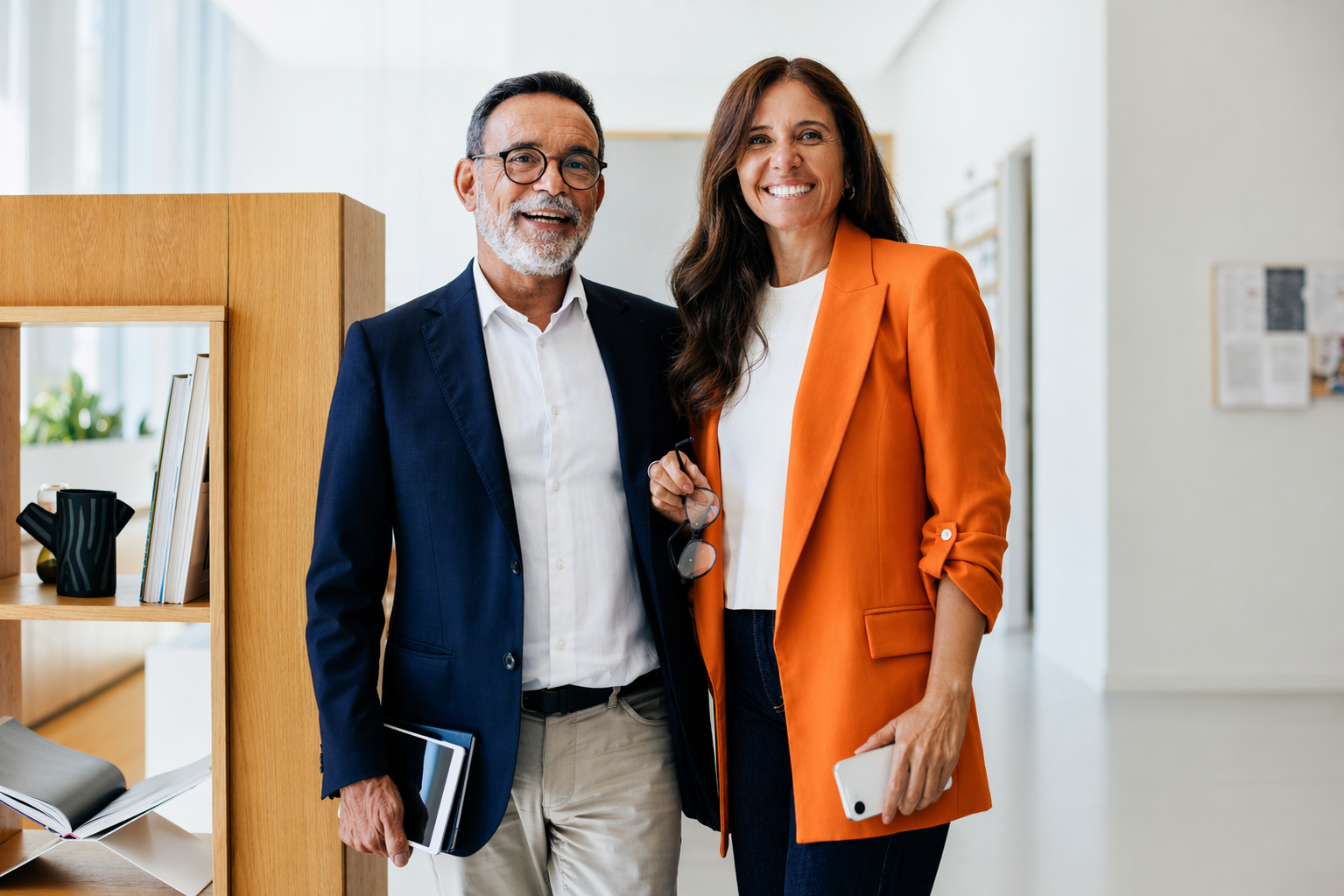 Equipe em imobiliária
