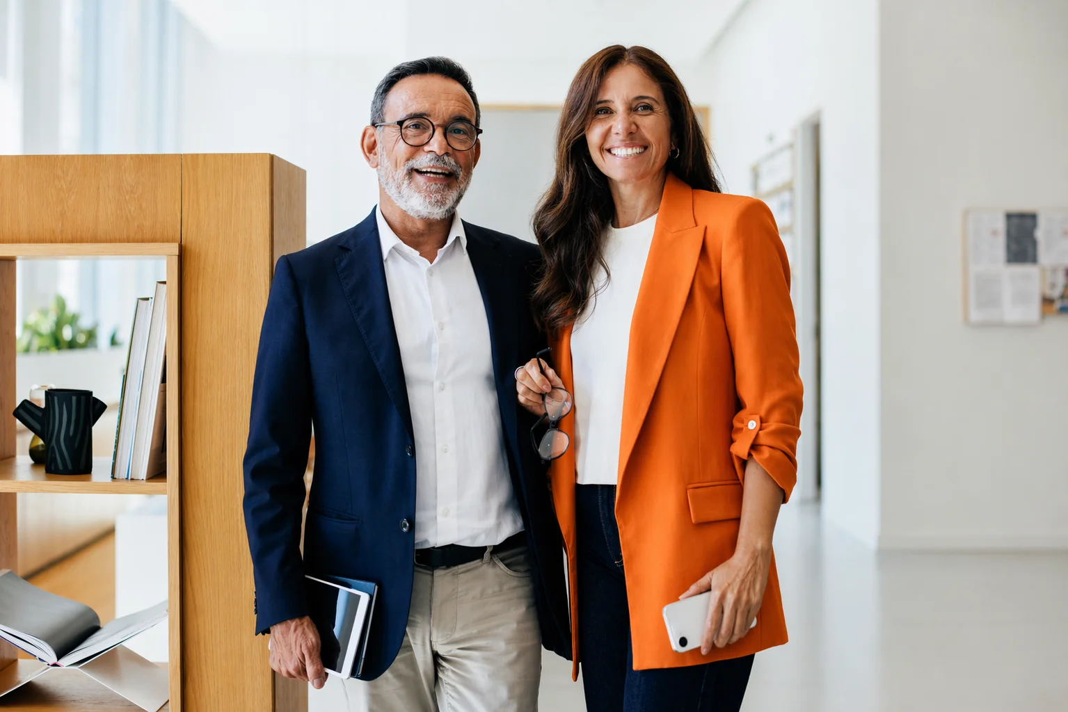 Equipe em imobiliária