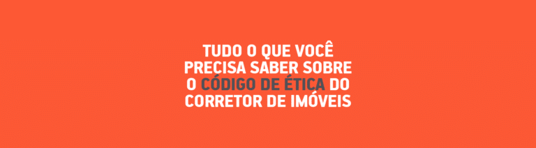 código de ética do corretor de imóveis