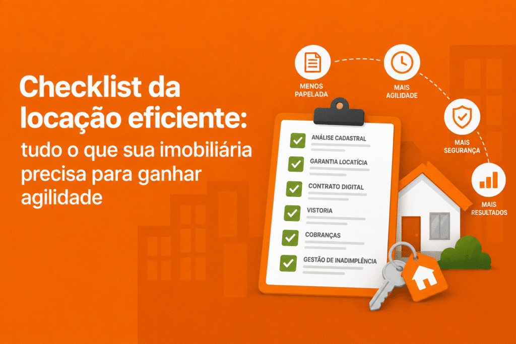 Checklist para imobiliárias - gestão de locação eficiente
