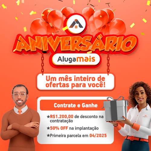 Imagem Aniversário AlugaMais